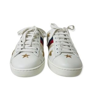 Authentic Gucci Leather Sneakers